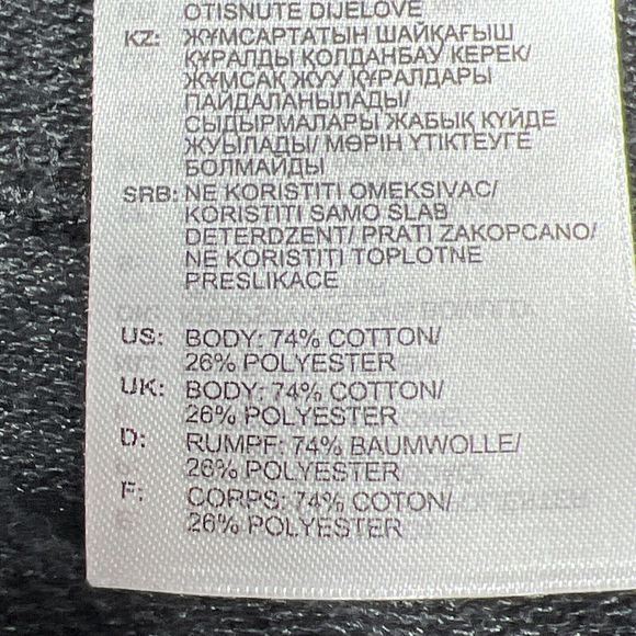 Adidas Skirt Womens Size Large Dark Gray Sport 2 Street Drawstring Pockets - Picture 13 of 13